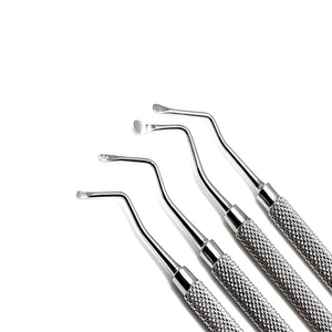 Juego de 3 Instrumentos Dentales Manuales de Acero Inoxidable Plano de 2.5mm para Obturaciones de Composite, Certificación CE, Garantía de por Vida - Product Image 2