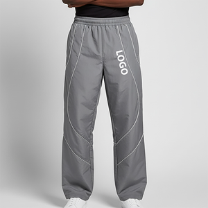 Pantalons de survêtement en molleton de qualité supérieure pour hommes avec tissu doux et chaud Taille mi-haute Imperméable pour l'hiver Gym et usage quotidien décontracté - Product Image 1