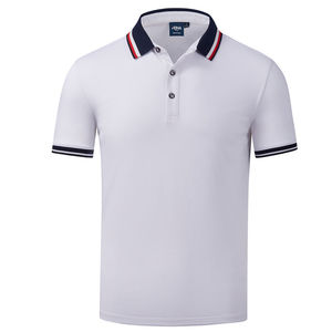 New Design Anti-Wrinkle Embroidered Business for <b>Shirt</b> <b>High</b> Quality Colorful <b>Collar</b> Dry Fit Custom Short Sleeve Golf <b>Men</b> - Product Image 1