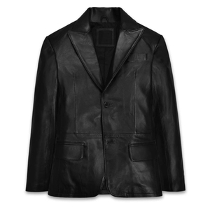 Logo personnalisé Nouveau style Veste en cuir Qualité supérieure 100% Veste d'hiver en cuir de vachette Slim Fit Fashion Biker pour hommes - Product Image 1