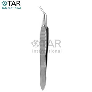 Pinzas de capsulorrexis Gimbel de alta calidad para cirugía oftálmica, instrumentos médicos quirúrgicos oculares de punta fina de acero inoxidable para cataratas - Product Image 3