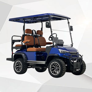 Carrito de golf de lujo elegante para 4 personas al mejor precio, con motor ecológico, potente aceleración e iluminación LED para uso comercial - Product Image 2