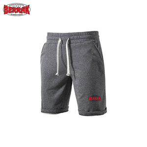 Pantalones cortos para correr de gimnasio personalizados al por mayor, ropa informal de lona ecológica con bolsillos, cintura media, cordón, puños, envío directo a granel - Product Image 1