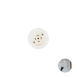 Hot sale NEMA L21-30 J-538 30A 120/208V AC Flanged Outlet compatible with power sources perfect for generator