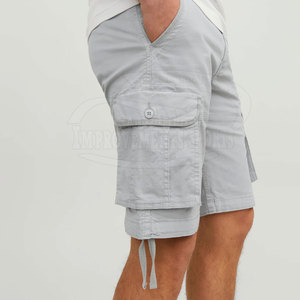 Pantalones cortos de carga para hombre de estilo casual, diseño personalizado, 100% algodón, cintura media, Etiqueta Privada, precio bajo - Product Image 4