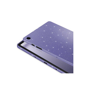 Coque arrière brillante et scintillante Netzy White pour tablette Tab S7 T870 avec support pour stylet, mode veille, certifiée ROHS - Product Image 2