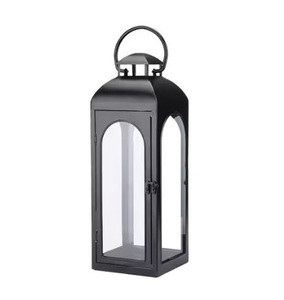 Nueva Linterna Colgante Votiva de Vidrio y Metal para Decoración del Hogar, Linterna para Velas Colgante a Bajo Precio - Product Image 5