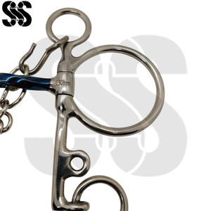 Mors de dressage anglais à double action, en acier inoxydable, de haute qualité, tendance, pour un contrôle ultime, par un vendeur de confiance - Product Image 3