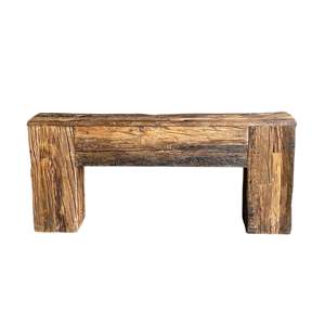 Mesa Consola de Madera de Lujo Contemporánea Hecha a Mano con Detalles Rústicos de Hierro y Mármol, Convertible para Uso en el Hogar, Hotel, Sala de Estar o Entrada - Product Image 3