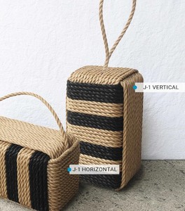 JETTY Butée de porte en corde, 10 ou 20 lb, utilisation en extérieur, poing de singe, décor nautique, butée de porte à nœud de poing de singe - Product Image 2