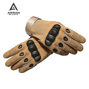 AIFRAN Professional Racing Gloves Custom Motorbike Leather Protective Hard Knuckle Protection Breathable Riding Gloves - Product Image 5
