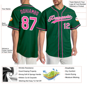 Custom Embroidery Baseball Uniform Short Sleeve Full Sublimation Support Samples Fast Delivery Quick Dry Mens Baseball Jersey - Product Image 6