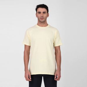 เสื้อยืดถักสำหรับผู้ชายฤดูร้อน พร้อมโลโก้สั่งทำ OEM ทรงเข้ารูป คอกลม แขนสั้น สไตล์ลำลอง สีพื้นเรียบ ปักลาย 3 มิติ - Product Image 5