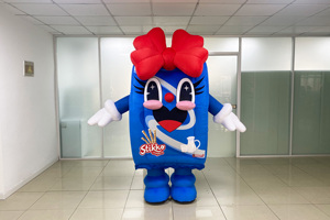 <span class=keywords><strong>Aero</strong></span> 2.1m publicité géant dessin animé dinosaure gonflable marche Costume interactif mobile Dragon mascotte - Product Image 5