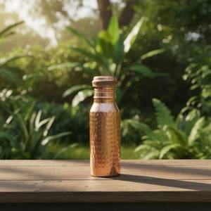 <b>Wholesale</b> MT Exports MTE-045 Modern Luxury <b>Copper</b> <b>Water</b> <b>Bottles</b> with Large Capacity for Travel & Outdoor Use - Product Image 6