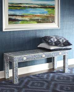 Consola con Incrustaciones de Hueso, Mesa Artesanal Premium con Incrustaciones de Hueso - Product Image 4