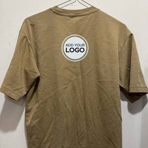 AIRism unisex Ringer เสื้อยืดผ้าฝ้ายคอกลมทรงหลวม - Product Image 6