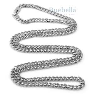 Gran oferta cadena cubana 5mm moissanita 925 Plata 18K chapado en oro cadena de eslabones cubanos joyería fina para hombres - Product Image 5