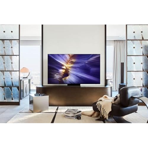 55-Inch 4K UHD 120Hz Smart OLED TV Black Cabinet HDR Dynamic Range Processor Upscaler Ambient Light Sensing Audio Gaming