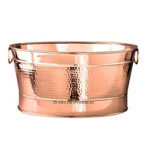 Most Fancy Unique Designer High Grade Gold Plated Premium Quality Metal Made Large Shape Barware Ice And <b>Wine</b> Bucket From India - Product Image 4