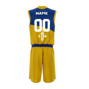 Nuevos conjuntos de baloncesto para hombres sublimación Premium alta calidad 100% material de poliéster precios baratos logotipo personalizado para hombres - Product Image 2