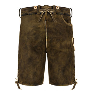 Sur mesure hommes bavarois véritable peau de vache cuir Lederhosen Shorts allemand dernière Bavière Lederhosen Shorts personnalisé - Product Image 2