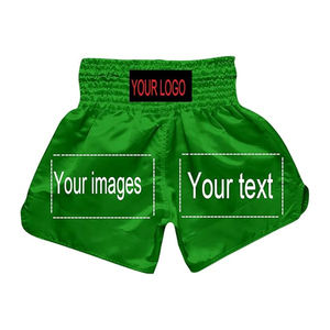 กางเกงชกมวยคิกบ็อกซิ่ง MMA มวยไทย สำหรับเด็กและผู้ใหญ่ สีดำ ผ้าคุณภาพดี ขายส่ง กางเกงมวยไทย - Product Image 1