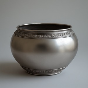 PremiumAntique Inspired Decorative <b>Metal</b> <b>Planter</b> Perfectly Created <b>For</b> Stylish Indoor Garden Decoration Seasonal <b>Outdoor</b> Styling - Product Image 4