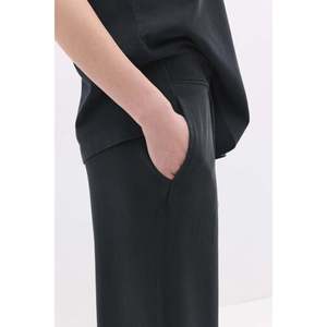 Pantalones de Corte Holgado para Mujer, Cintura Elástica, 100% Algodón - Product Image 4