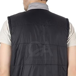 Best Selling Nylon Polyester Puffer <b>Vest</b> for Men Custom Made Men Puffer <b>Vest</b> Low Moq Puffer <b>Vest</b> - Product Image 6