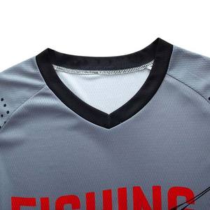 Custom Sublimated Fishing Jersey <b>Men</b> Polyester Spandex Customs Made Fishing Wear Wholesale <b>Top</b> Quality Fishing Shirts 2025 - Product Image 3