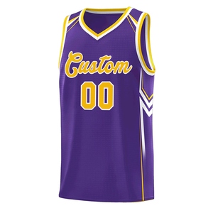 Uniformes de basket-ball de mode sur mesure pour hommes ensemble de maillot réversible à séchage rapide vente en gros - Product Image 4