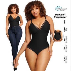 บอดี้สูทลูกไม้เซ็กซี่บอดี้สูทเข้ารูปขนาดพลัสไซส์ - Product Image 3