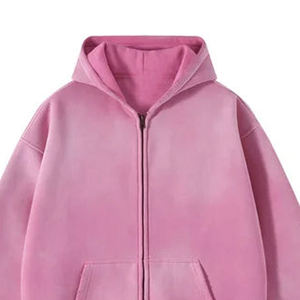 Customized 2026 Winter Men's Solid Plain Dyed <b>Long</b> Hoodies Chinese <b>Hoodie</b> Custom Logo Blank High Quality Pullover Regular Fit - Product Image 3