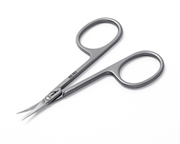 Juego de manicura de acero inoxidable profesional de alta calidad, tijeras para cutículas de etiqueta privada KD.701, herramienta de pedicura afilada, superventas