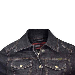 Women Made In Pakistan Women Jeans Jacket Latest Design Reasonable Price Youth Wear Women Jeans Jackets - Product Image 4