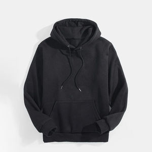 Personalizado 100% algodón hombres pulóver con capucha Vintage gota hombro de gran tamaño 350 Gsm polar peso pesado sin cuerda DTG impresión proveedor - Product Image 2