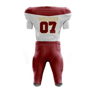 ชุดอเมริกันฟุตบอลระบายอากาศได้ดีชุดอเมริกันฟุตบอลผลิตตามสั่ง - Product Image 6