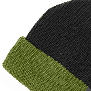 Gorros con logotipo personalizado al por mayor de alta calidad, gorros de punto de invierno cálidos a la moda, gorros de lana estampados teñidos lisos - Product Image 3