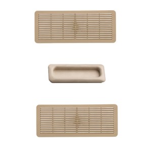 Ensemble de poignée et de grille de pare-soleil pour Mercedes Classe S (W140) - Beige - Product Image 1