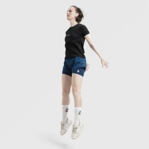 Shorts pour femmes Rience en bleu foncé - Product Image 4