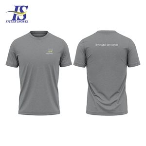 Camiseta de Algodón Hecha en Pakistán para Hombre, Cómoda, Transpirable, de Secado Rápido, Diseño Único, Verano, MOQ Bajo, Logotipo en la Parte Delantera, Lisa - Product Image 5