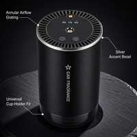 Diffuseur d'arômes pour voiture, 3 modes de parfum, lumière, puissant, double commande tactile, ultrasons, nano-brume, CE