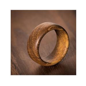 แหวนผ้าเช็ดปากไม้สักหกแพ็คทันสมัยสำหรับงานแต่งงานของตกแต่งบ้าน - Product Image 2