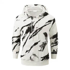 เสื้อฮู้ดดี้พิมพ์ลายแบบซับลิเมชั่น ปี 2025 ขนาดสั่งทำพิเศษ สำหรับผู้ชาย ไม่มีซับใน มีกระเป๋าหน้า ผ้าฝ้าย 100% สำหรับฤดูหนาว - Product Image 1