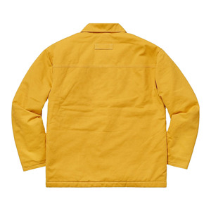 Men's 100% Cotton Canvas Jacket For Men Custom <b>Padded</b> Lining Full Zipper With Zip Pocket for Winter High Quality Jacket For Men - Product Image 2