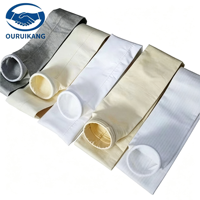 Sac filtrant P84 résistant aux hautes températures, haute efficacité, pour filtration en sacs de dépoussiéreur industriel, 240 continu