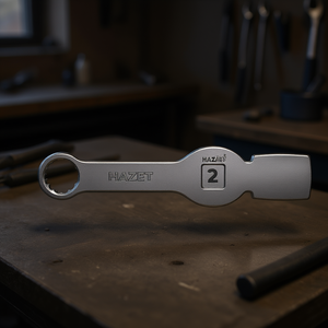 Llave de boca hexagonal Hazet de 3/4'' y 12 puntas con 2 caras de impacto para uso profesional - Product Image 3