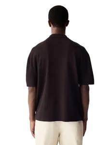 Dernière conception boutonnée à manches courtes et col rabattu Tenue décontractée respirante de qualité supérieure Style confortable Tenue d'été décontractée - Product Image 2