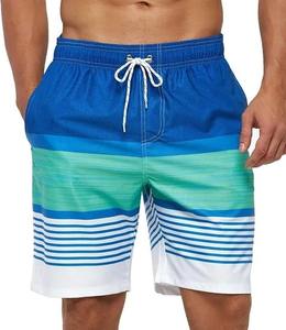 Pantalones cortos de sublimación de calidad superior para hombre, bañadores de playa, venta al por mayor, hasta la rodilla corta con cordón, moda de buena calidad - Product Image 2